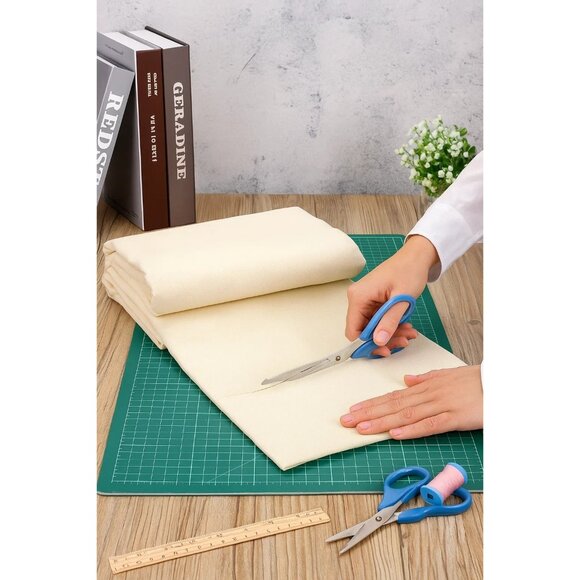 Cotton Muslin Fabric By Yard For Sewing Crafts Quilting Apparel Curtain Backing - Picture 5 of 6